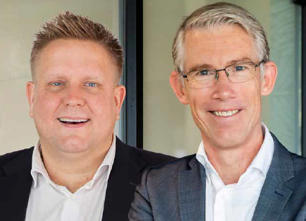 Corné den Besten en Bram Kroep